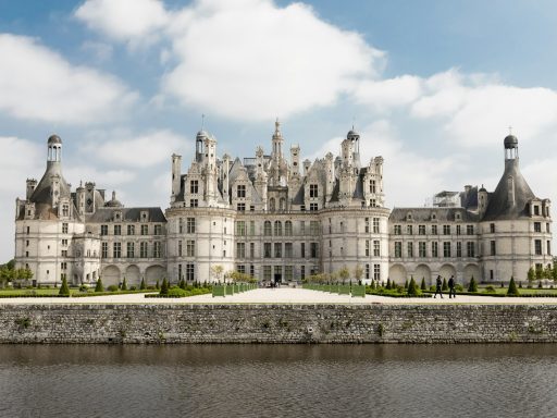 landscape photo of white and brown castle